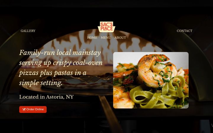 Screenshot of astoriaitalian.com