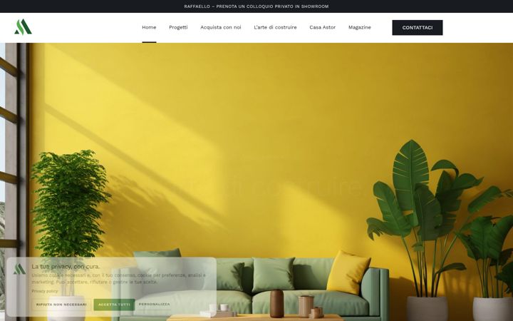 Captura de pantalla de astorimmobiliare.it