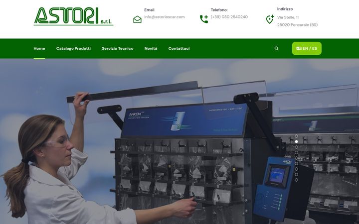 Screenshot of astorioscar.com