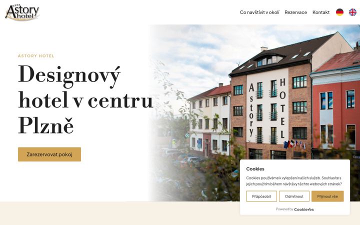 Screenshot of astory.cz