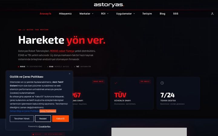 Screenshot of astoryas.com