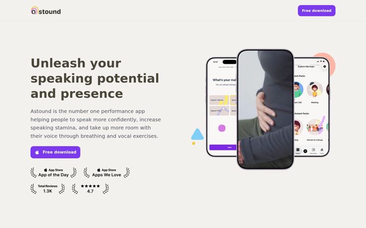 Screenshot of astoundthem.com