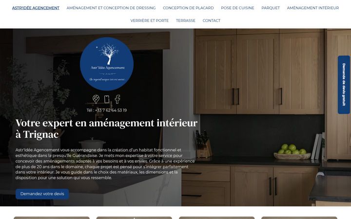 Screenshot of astr-idee.fr