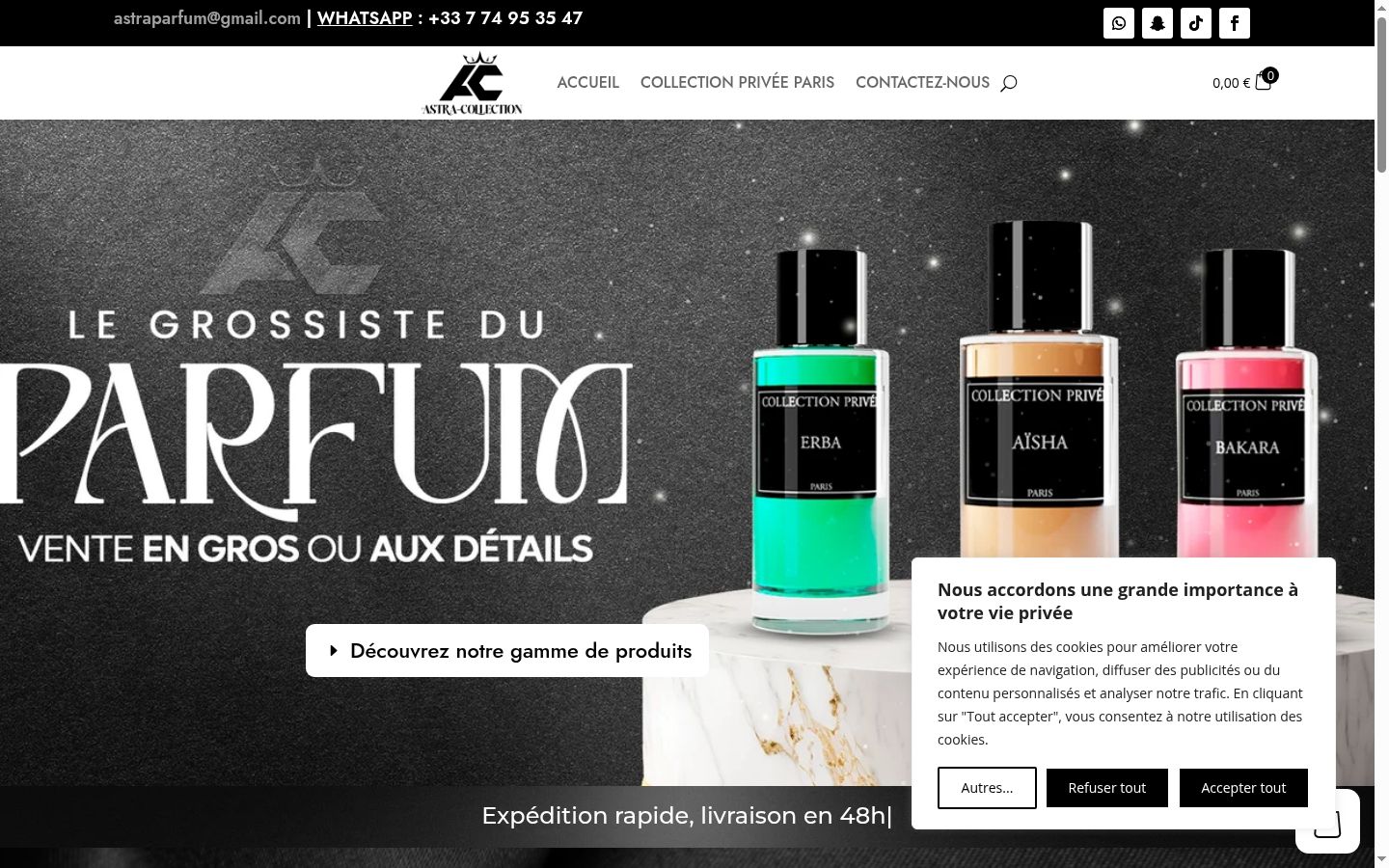 Screenshot tal-banner tal-kunsens muri qabel kwalunkwe interazzjoni