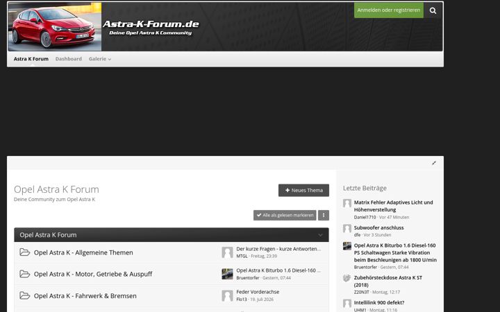 Screenshot of astra-k-forum.de