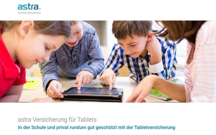 Screenshot of astra-tabletversicherung.de
