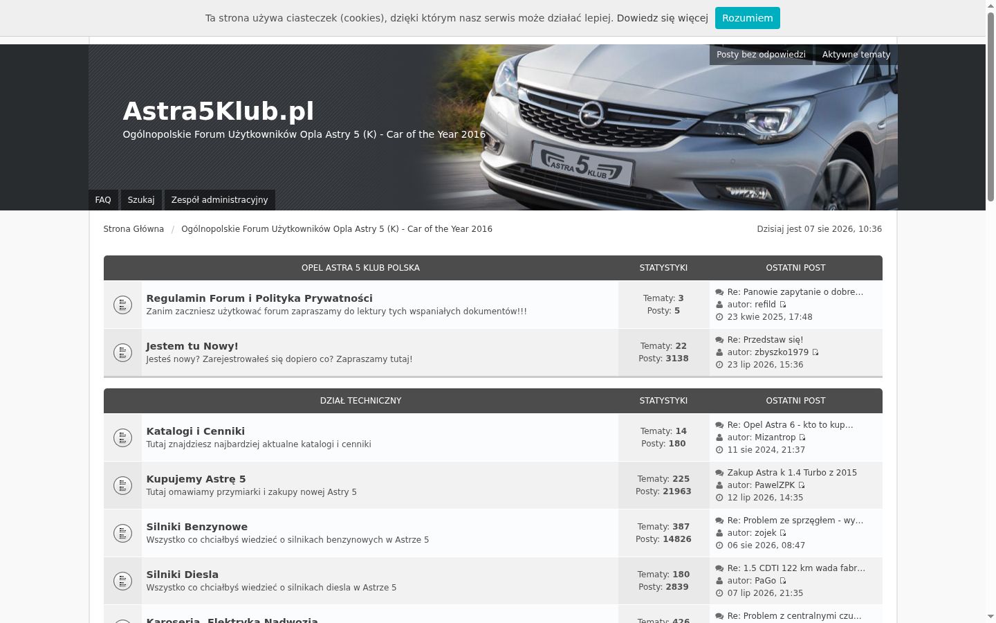 Screenshot des Einwilligungsbanners vor jeglicher Interaktion