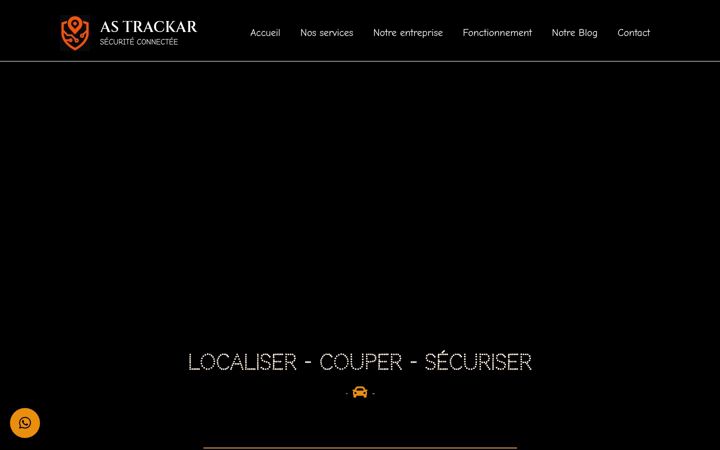 Skærmbillede af astrackar.com