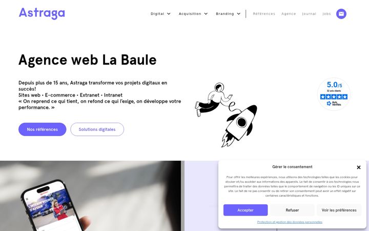 Screenshot of astraga.fr