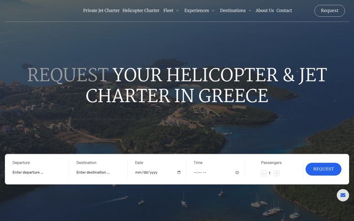 Screenshot of astraios-aviation.com