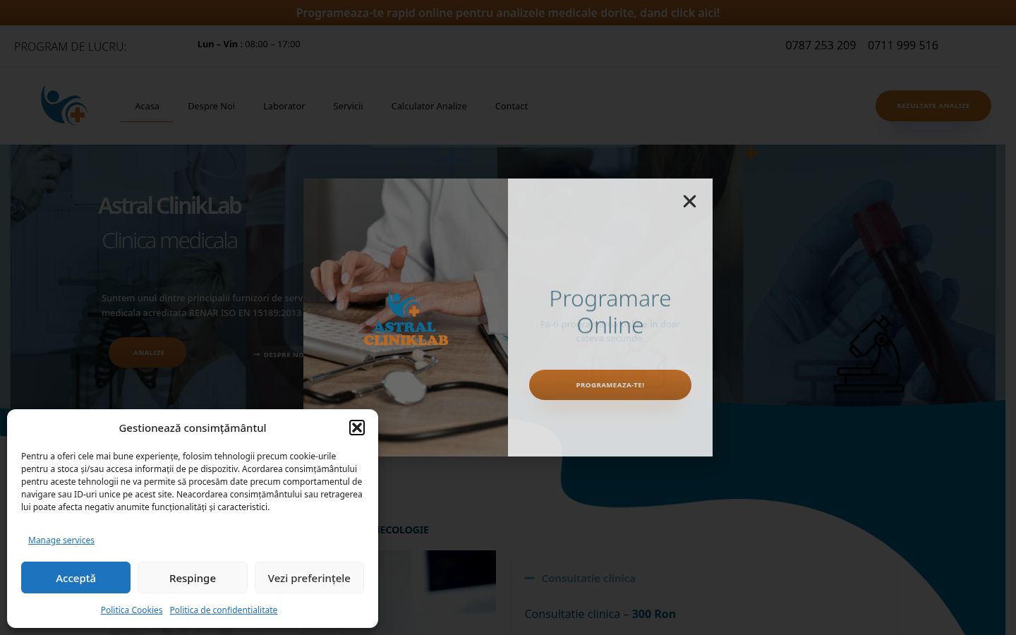 Screenshot tal-banner tal-kunsens muri qabel kwalunkwe interazzjoni
