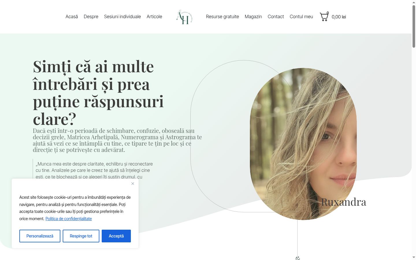 Screenshot tal-banner tal-kunsens muri qabel kwalunkwe interazzjoni
