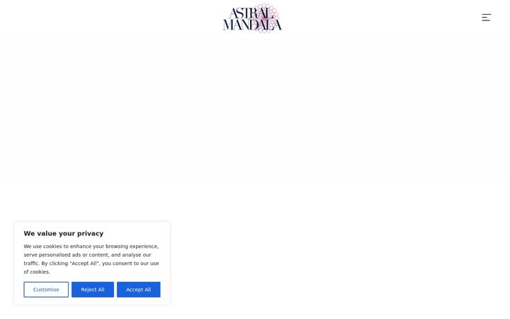 Screenshot stránky astralmandala.com