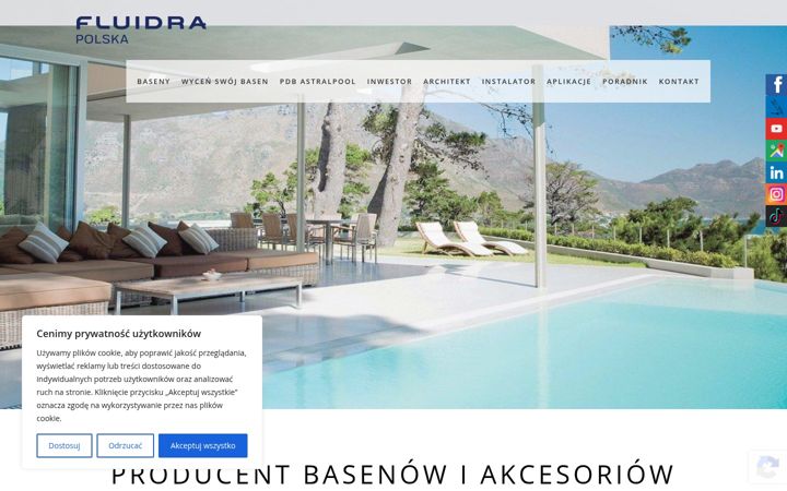 Screenshot of astralpool.pl