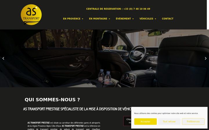 Screenshot του astransportprestige.fr