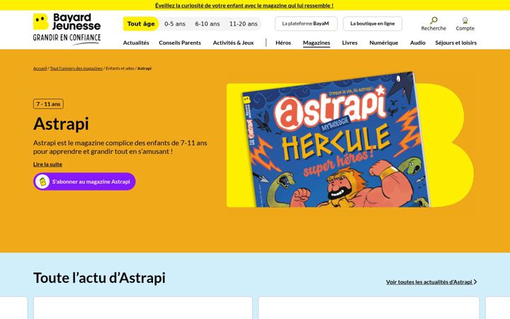 Screenshot of astrapi.com