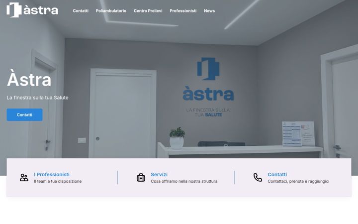 Captura de pantalla de astrasalute.it