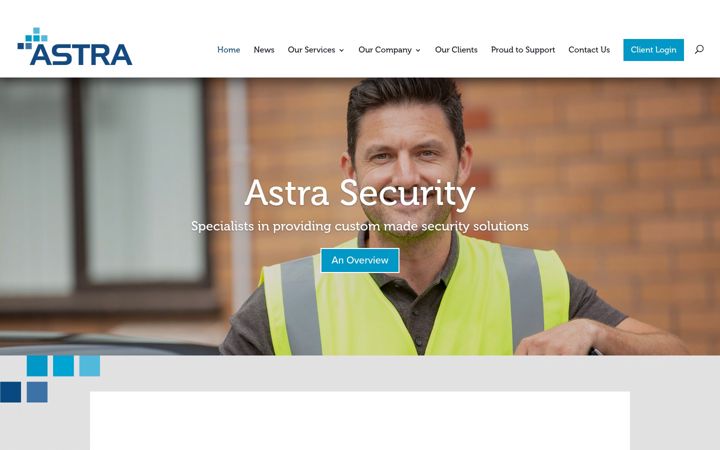 Screenshot of astrasec.com