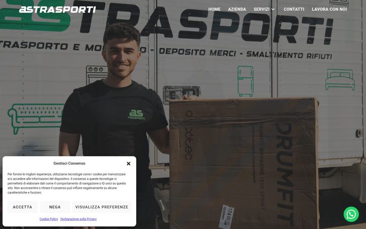 Captură de ecran a astrasporti.com