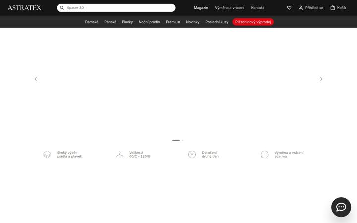 Screenshot of astratex.cz