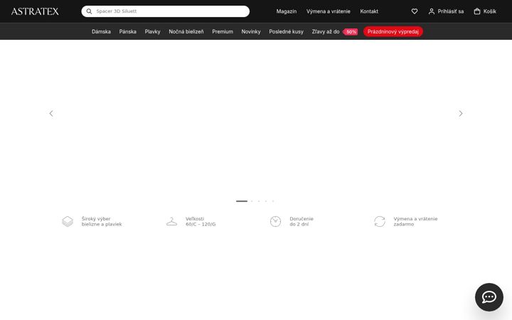 Screenshot of astratex.sk
