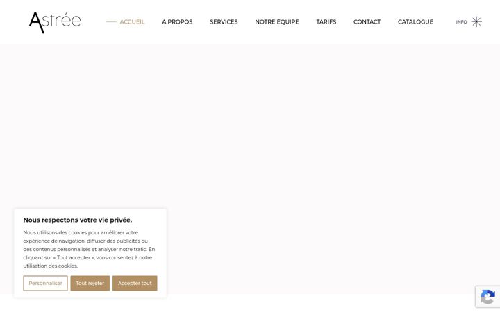 Screenshot of astree-cj.fr