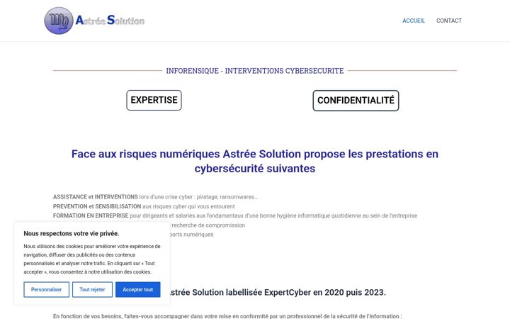 Screenshot of astree-solution.com