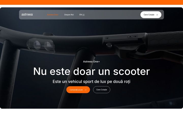 Screenshot of astreea.ro