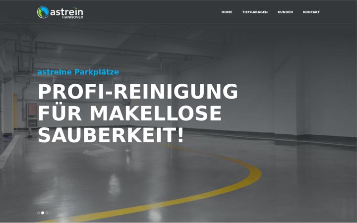 Screenshot of astrein-tiefgaragen.de