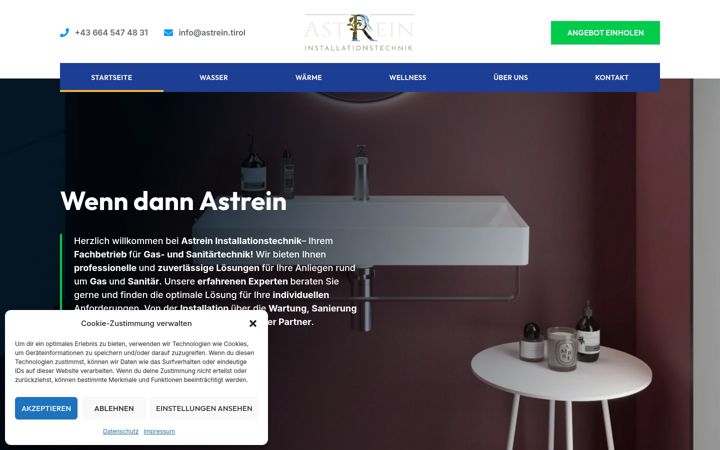 Screenshot of astrein.tirol