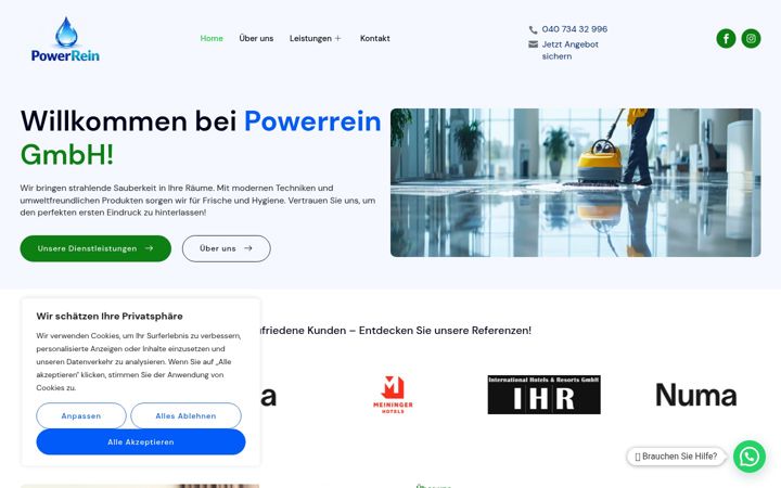 Screenshot of astreingebaeudeservice.de