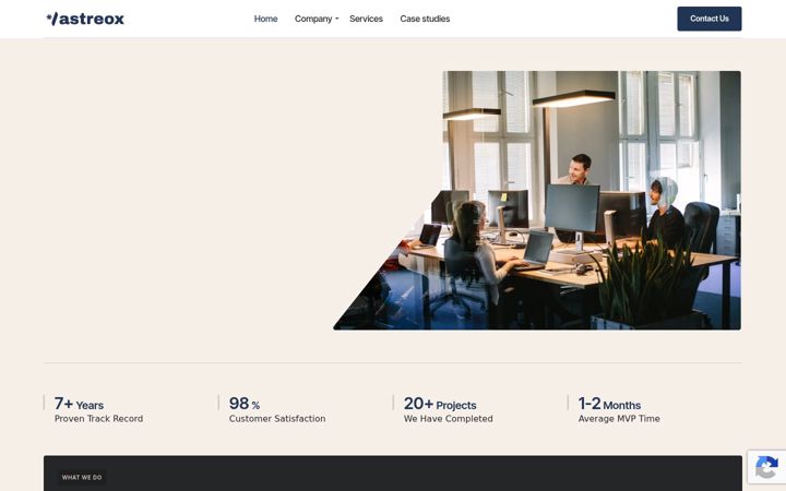 Screenshot of astreox.com