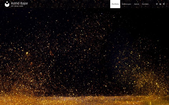 Screenshot of astrid-bajor.com