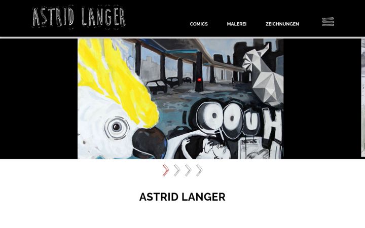 Screenshot of astrid-langer.com