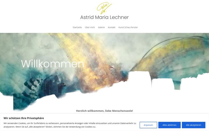 Screenshot of astrid-lechner.at