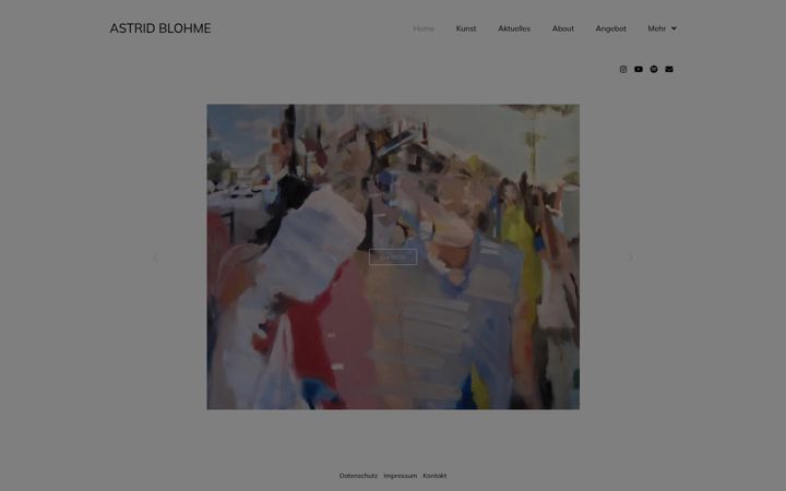 Screenshot ta' astridblohme.de