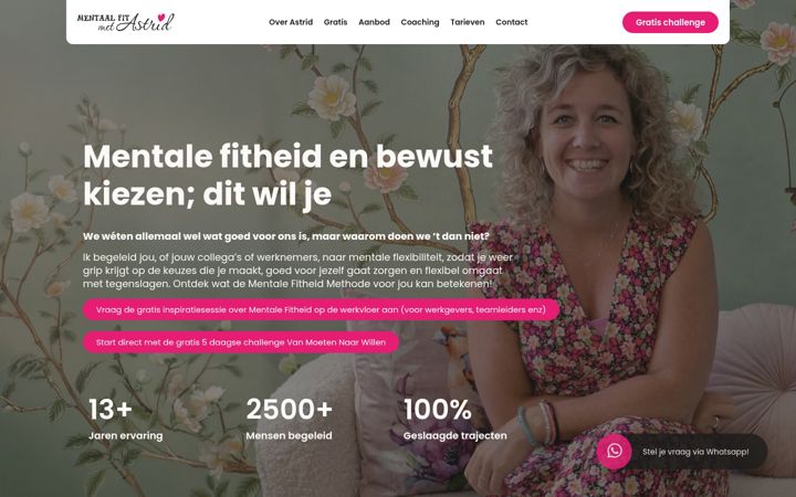 Screenshot of astridbobeldijk.nl