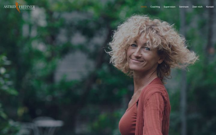 Ekrano kopija astridfrehner.com