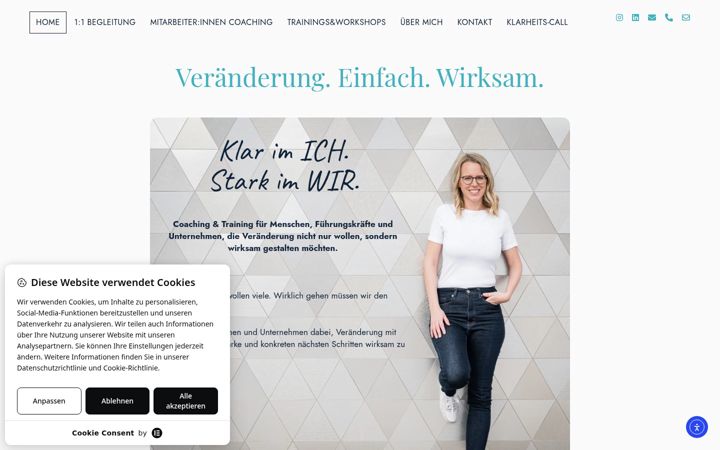 Screenshot of astridhoermann.at
