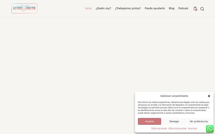 Ekrano kopija astridjrincon.com