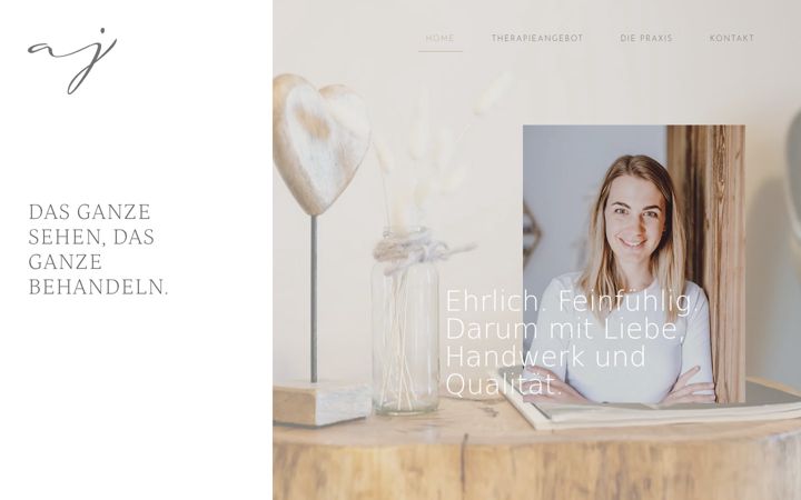 Screenshot of astridjungwirth.at