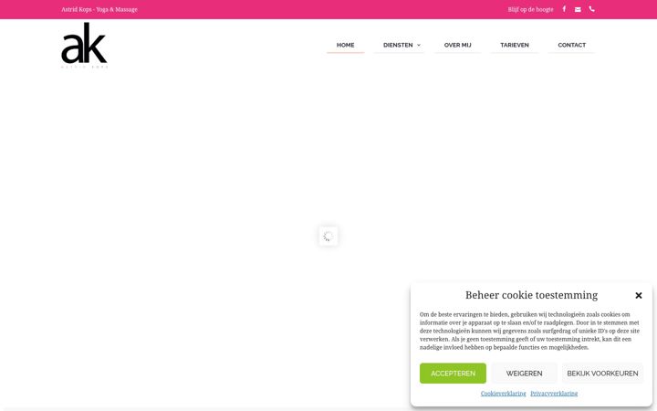 Screenshot of astridkops.nl