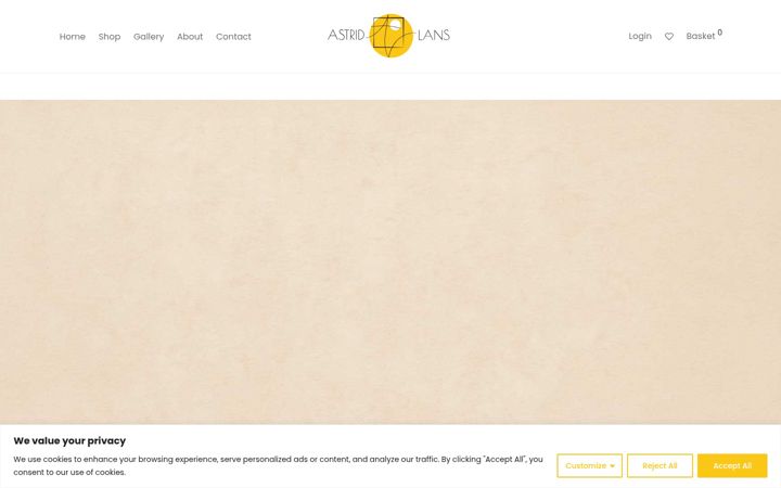 Screenshot of astridlans.com