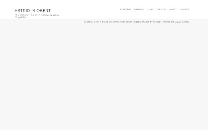 Screenshot of astridobert.com