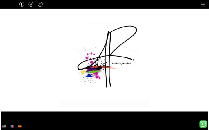 Screenshot of astridrj.com