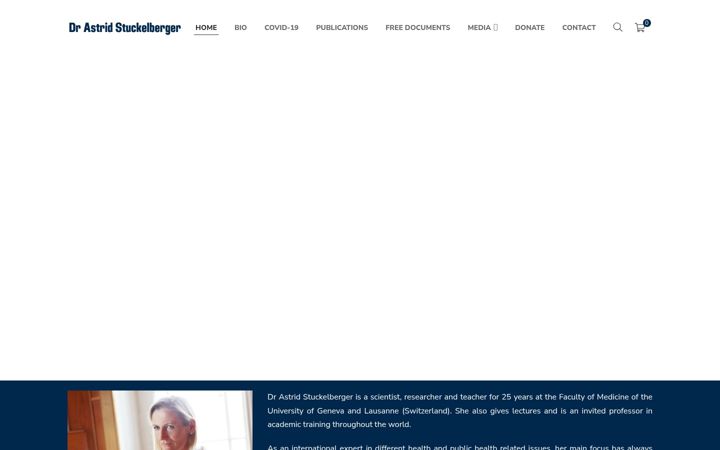Captura de pantalla de astridstuckelberger.com