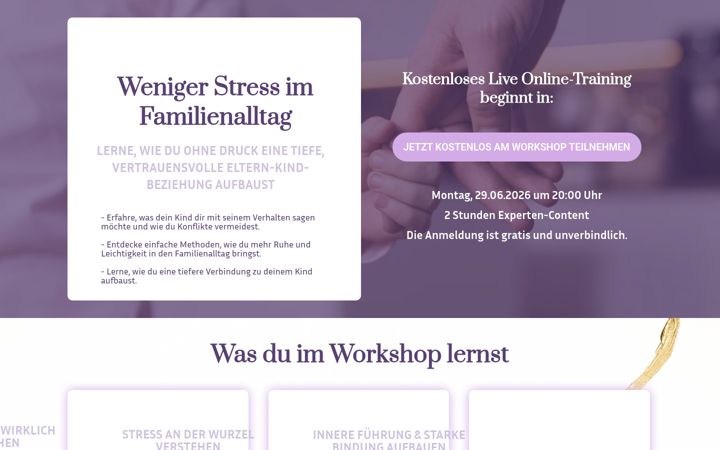 Screenshot of astridwolfsegger-workshop.de
