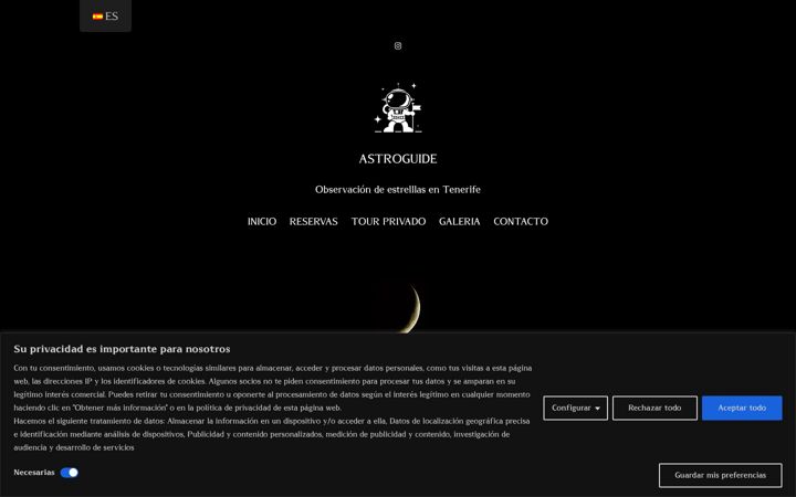 Captura de pantalla de astro-guides.com