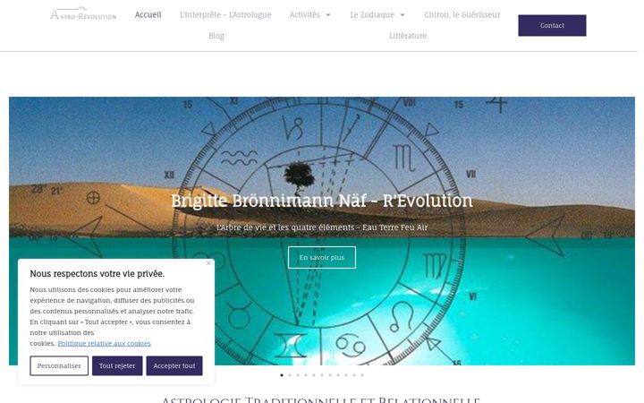 Screenshot of astro-revolution.com