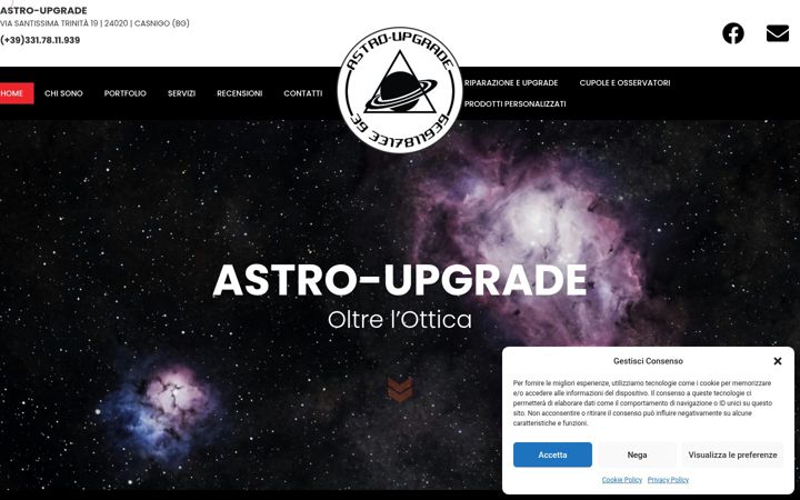 Screenshot of astro-upgrade.com